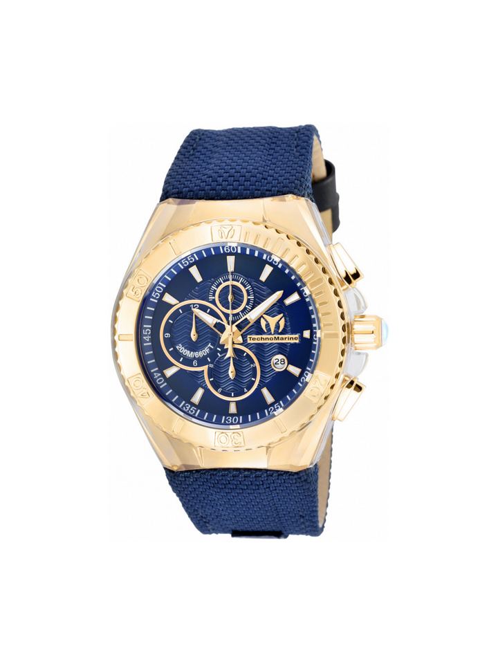 TechnoMarine Cruise BlueRay Gold 45mm